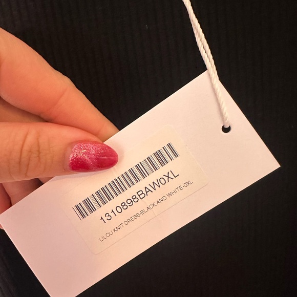 Reformation Black Cut Out Dress - Picture 6 of 7